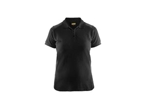 Women's Polo Shirt - Black/Dark grey - L