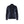 Women's sweatshirt with full zip - Dark navy/Black - L