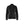 Women's sweatshirt with full zip - Black/Dark grey - L