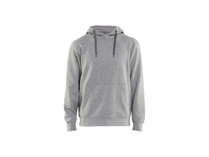 Hoodie - Grey melange - 4XL