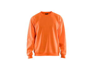 Sweatshirt - Orange - 4XL