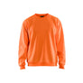 Sweatshirt - Orange - 4XL