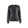 Women's Sweatshirt - Mid grey/Black - L