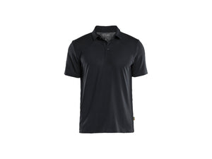 UV-protected Function Polo Shirt - Black - 4XL