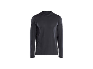 UV-protected Function Hoodie - Mid grey - 4XL