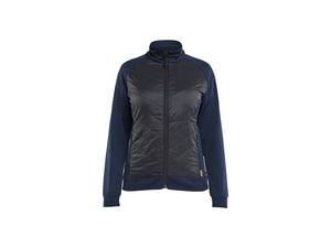 Women's Hybrid Sweatshirt - Dark navy/Black - L