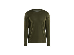 UV-protected Long-sleeved Function T-shirt - Forest Night - 4XL