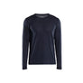 UV-protected Long-sleeved Function T-shirt - Dark navy blue - 4XL