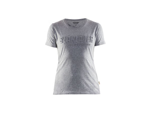 Women's t-shirt 3D - Grey melange - L