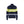 Multinorm sweatshirt with zip - Navy blue/Hi-vis yellow - 4XL