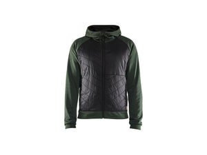 Hybrid sweater - Autumn green/Black - 4XL