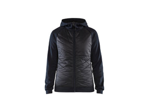 Women's hybrid Sweater - Dark navy/Black - L