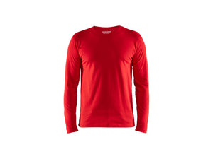 T-shirt long sleeved - Red - 4XL