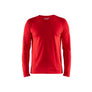 T-shirt long sleeved - Red - 4XL