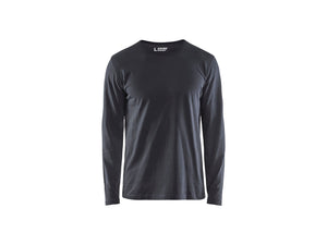 T-shirt long sleeved - Dark grey - 4XL