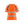 Women’s Hi-Vis T-shirt - Orange/Navy blue - L
