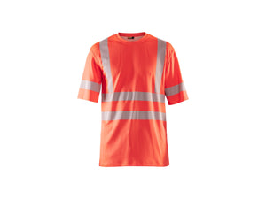 Hi-vis T-shirt - Red hi-vis - 4XL