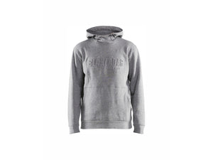 Hoodie 3D - Grey melange - 4XL