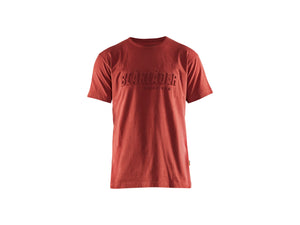 T-shirt 3D - Burned Red - 4XL