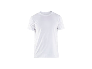 T-shirt slim fit - White - 4XL