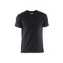 T-shirt slim fit - Black - 4XL
