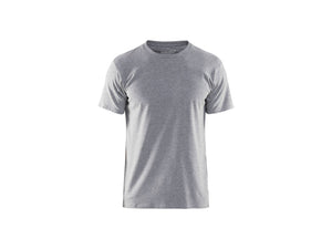 T-shirt slim fit - Grey melange - 4XL