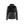Womens's Hoodie with full-length zip - Autumn green/Black - L