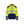 Hi-Vis Hoodie - Hi-vis yellow/navy blue - 4XL