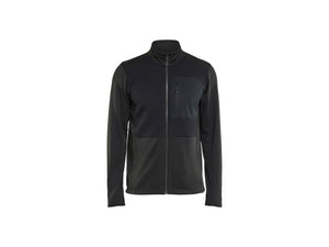 Sweatshirt Full zip - Black - 4XL