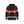 Hi-Vis Hoodie - Black/Red hi-vis - 4XL