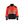 Hi-Vis sweatshirt with full zip - Red hi-vis/black - 4XL