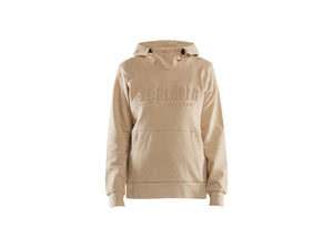 Women's hoodie 3D - Warm beige - L