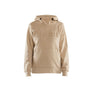 Women's hoodie 3D - Warm beige - L