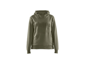 Women's hoodie 3D - Autumn Green - L