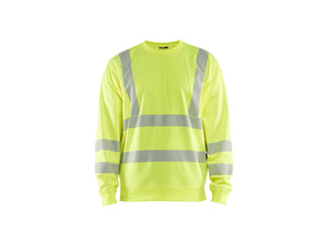 Hi-Vis Sweatshirt - Hi-vis yellow - 4XL