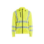 Hi-Vis Sweatshirt detachable hood - Hi-vis yellow - 4XL
