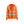 Women's Hi-Vis Sweatshirt detachable hood - Orange - L