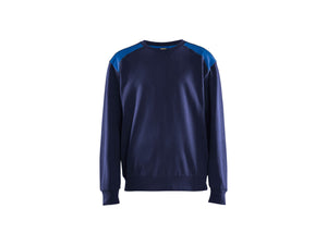 Sweatshirt - Navy blue/Cornflower blue - 4XL