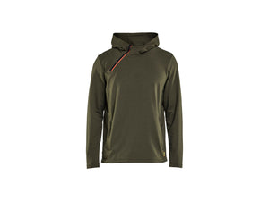 Hoodie Half zip - Forest Night - 4XL