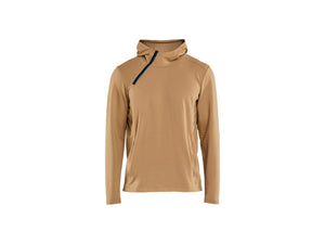 Hoodie Half zip - Light Nougat - 4XL