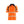 Hi-Vis UV-protected Polo shirt - Orange/Navy blue - 4XL