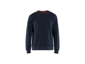 Sweatshirt - Dark navy blue - 4XL