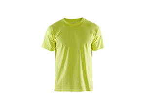 T-shirt Multipack - Hi-vis yellow - 4XL