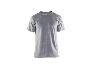 T-shirt Multipack - Grey melange - 4XL