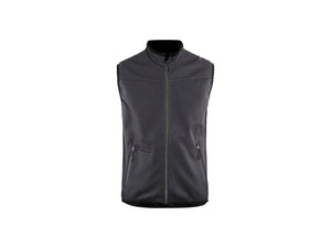 Softshell Vest - Mid grey/Black - 4XL
