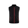 Softshell Vest - Black/Red - 4XL