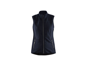 Women's Softshell Vest - Dark navy/Black - L