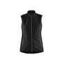 Women's Softshell Vest - Black/Dark grey - L