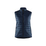 Women's warm-lined vest - Dark navy blue - L