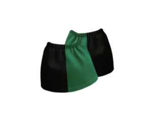 Children's Standard Cotton Sox Savers - Black and Emerald Green